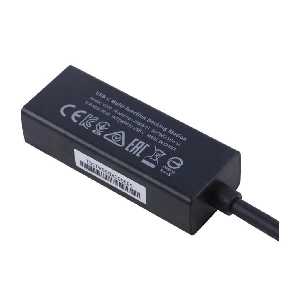 هاب TYPE-C به LAN رپو مدل RAPOO XD20 | دنیاکامپیوتر — تصویر ۴