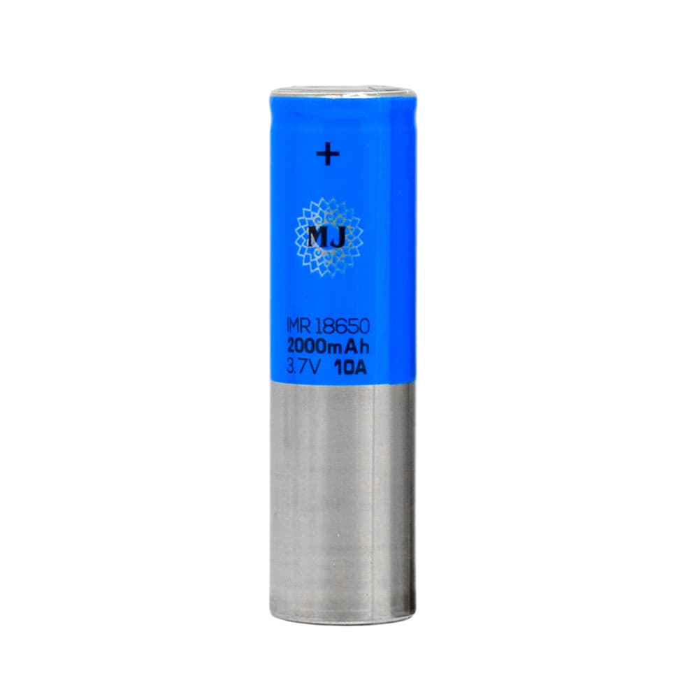 باتری لیتیوم یون 3.7v سایز 18650 2000mAh مارک HEMERA جریان 10A — تصویر ۱۰