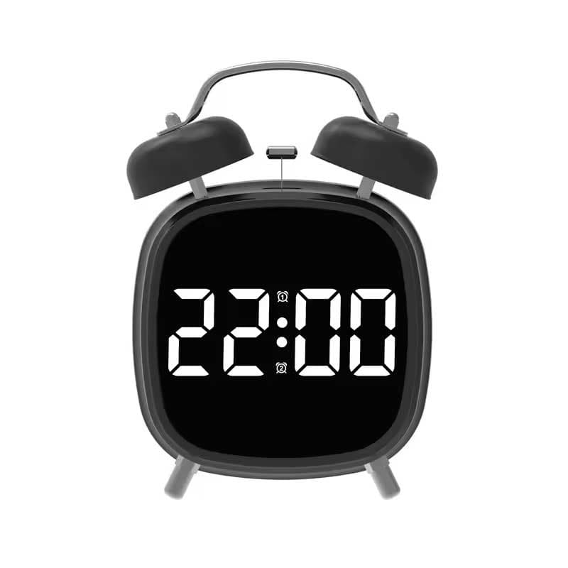 ساعت LED دیجیتالی رومیزی طرح زنگوله دار مدل 82 — تصویر ۸