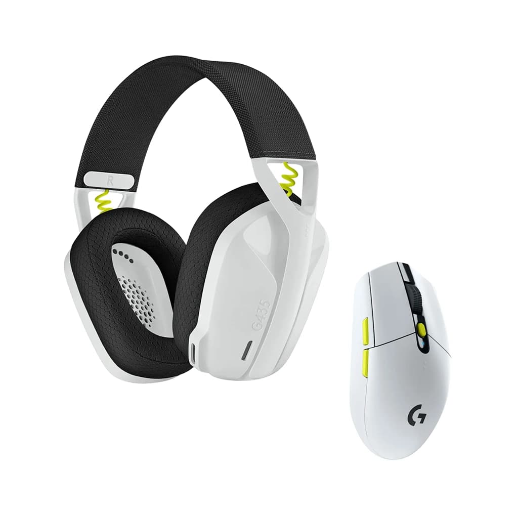 باندل گیمینگ بی سیم لاجیتک هدست LOGITECH G435 SE و موس LOGITECH G304 SE