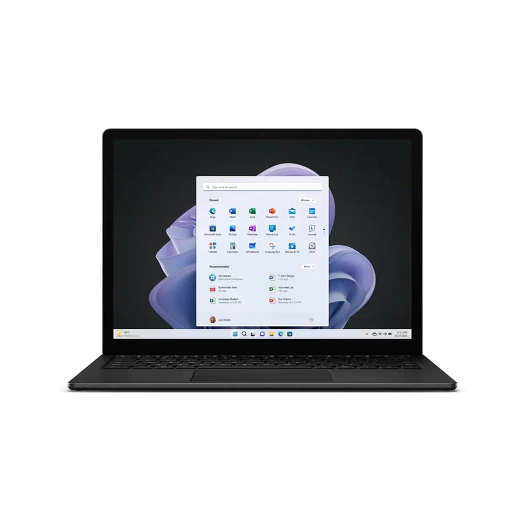 مایکروسافت سرفیس لپ تاپ 5 مدل MICROSOFT LAPTAP5 SURFACE I7 8GB 512GB WIN 11PRO سایز 15 اینچ رنگ مشکی