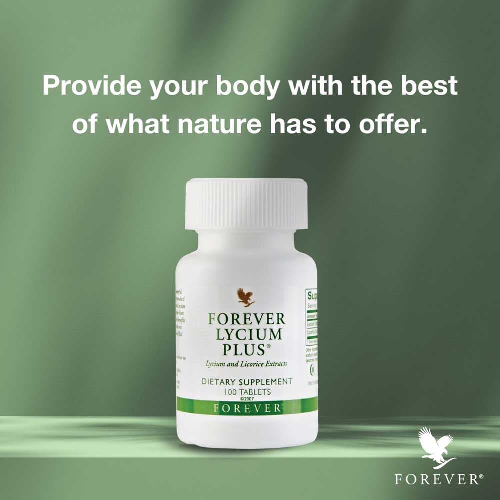 خرید مکمل لیسیوم پلاس فوراور / Forever Lycium Plus — تصویر ۸