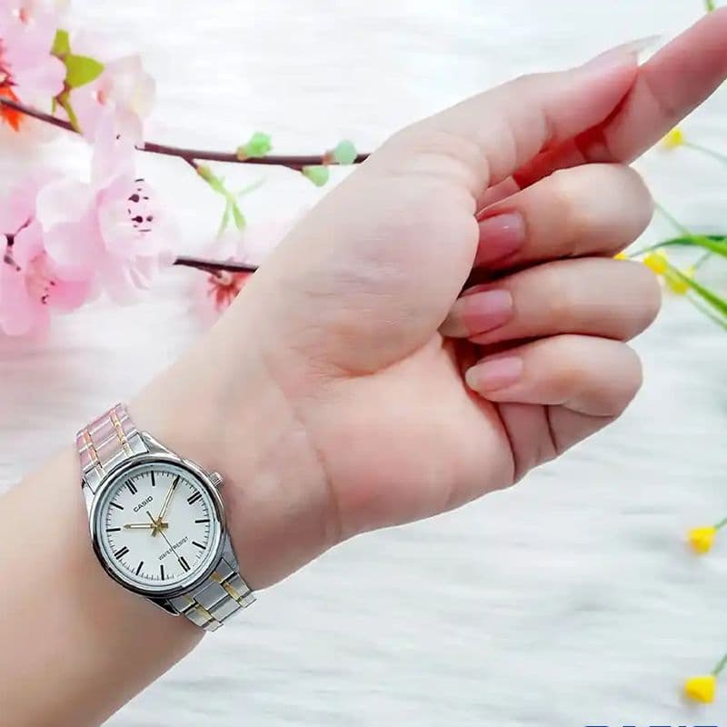 ساعت مچی زنانه کاسیو مدل LTP-V005SG-7A