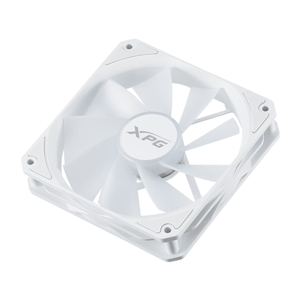 فن کیس گیمینگ ای دیتا ایکس پی جی مدل ADATA XPG GAMING VENTO R 120 ARGB PWM بسته سه عددی رنگ سفید — تصویر ۳