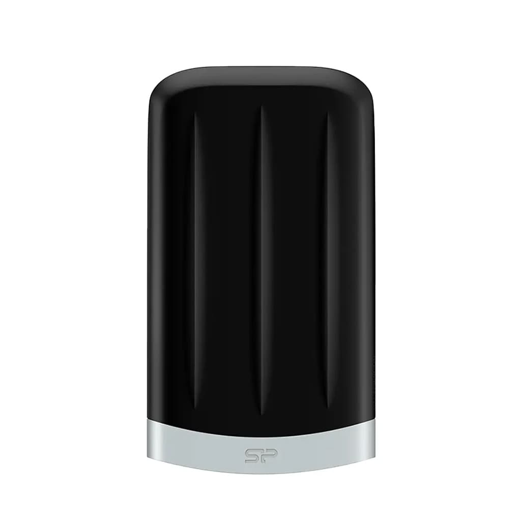 هارد اکسترنال سیلیکون پاور آرمور مدل SILICON POWER ARMOR A65 با ظرفیت 1 ترابایت رنگ مشکی طوسی