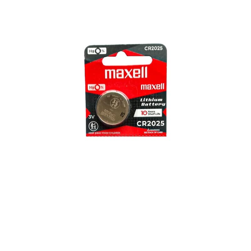باتری سکه ای 3 ولت CR2025 تکی مارک MAXELL ژاپنی اصل