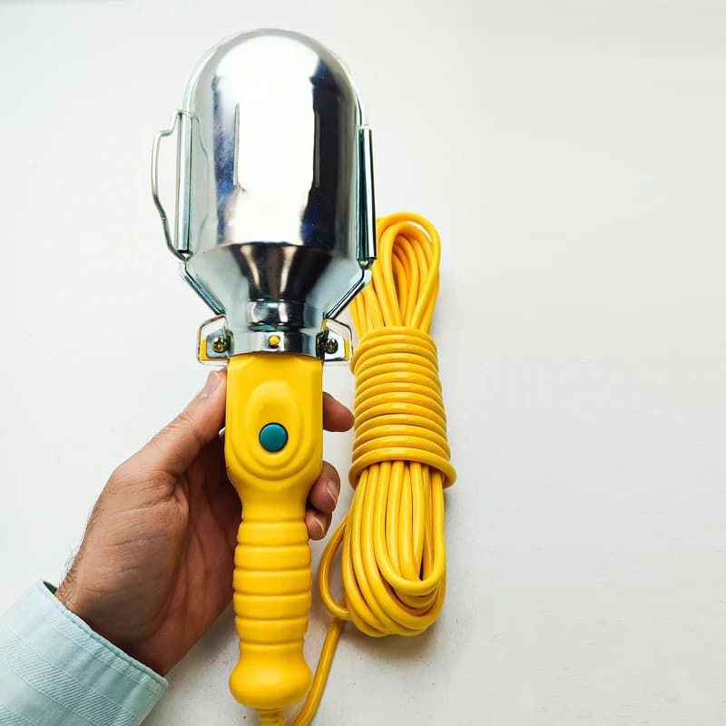 چراغ سیار دوره گرد مکانیکی 220 ولت برقی مدل LED WORKING LAMP با طول کابل 10 متر — تصویر ۳