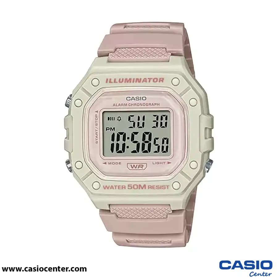 ساعت مچی زنانه کاسیو مدل W-218HC-4A2VDF — تصویر ۱۰