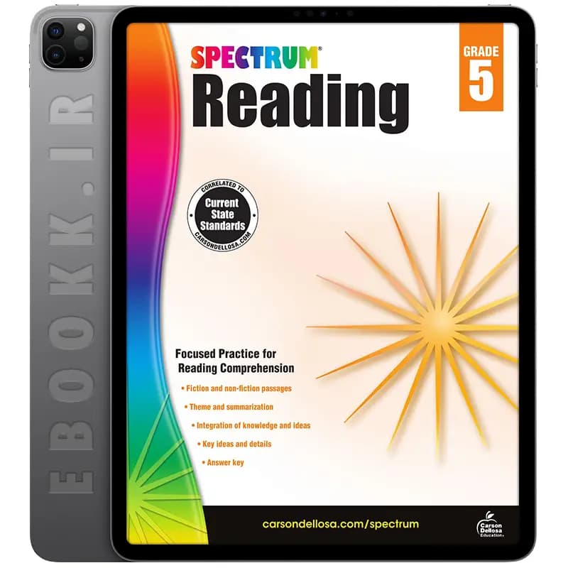 دانلود کتاب Spectrum Reading Comprehension Grade 5 Workbooks 2014 — تصویر ۲