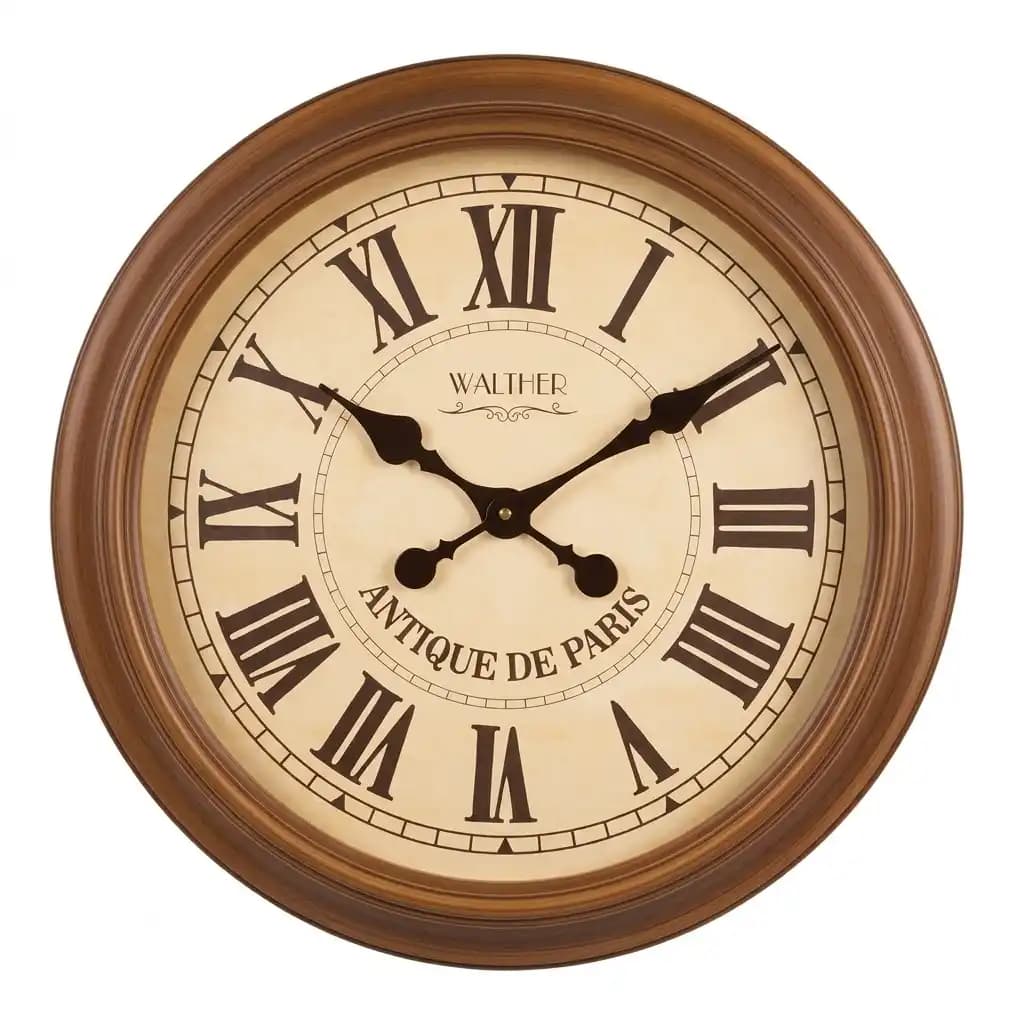ساعت دیواری والتر مدل 6047Walnut