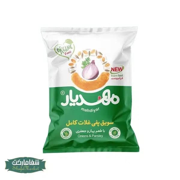 پفک سویق پیاز جعفری مهدیار 50 گرم