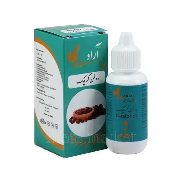 روغن کرچک اصل آراد 30 میلی لیتر