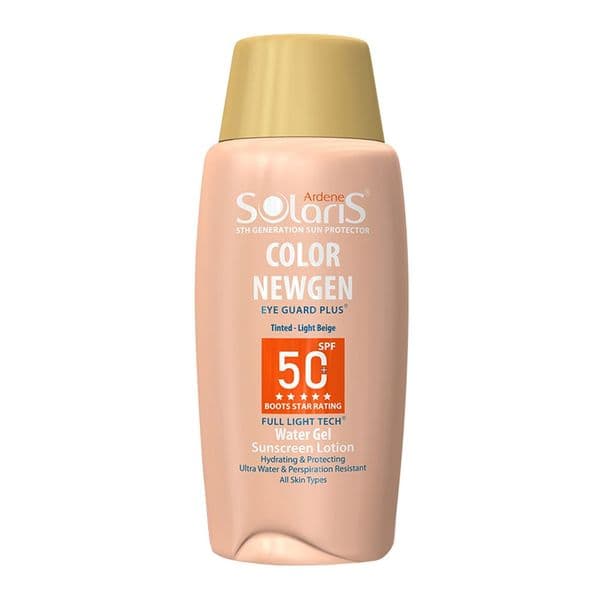 لوسیون ضد آفتاب رنگی آردن سولاریس Color Newgen SPF50 حجم ۷۵ml | مناسب انواع پوست — تصویر ۱۰