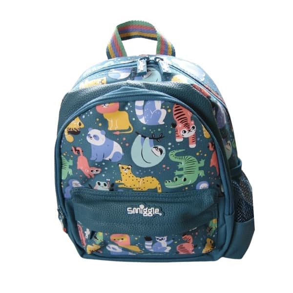 کوله پشتی مهد کودک پسرانه اسمیگل Smiggle طرح Zoo