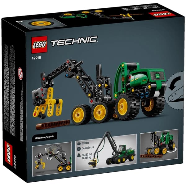 لگو تکنیک مدل 42218 ماشین چوب‌بری John Deere 1470H — تصویر ۴