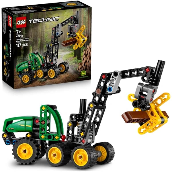 لگو تکنیک مدل 42218 ماشین چوب‌بری John Deere 1470H — تصویر ۲