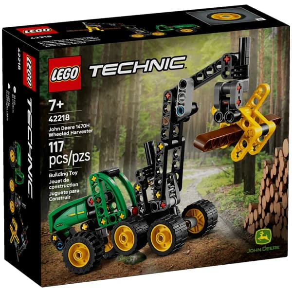 لگو تکنیک مدل 42218 ماشین چوب‌بری John Deere 1470H — تصویر ۳