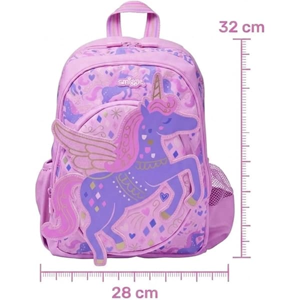 کوله پشتی پیش دبستانی دخترانه اسمیگل Smiggle طرح Magical Unicorn — تصویر ۴
