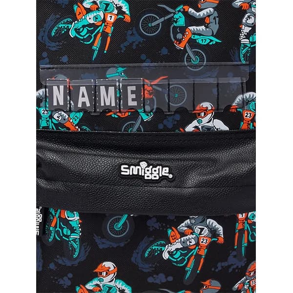کوله پشتی پیش دبستانی پسرانه اسمیگل Smiggle طرح Motorcyclist — تصویر ۷