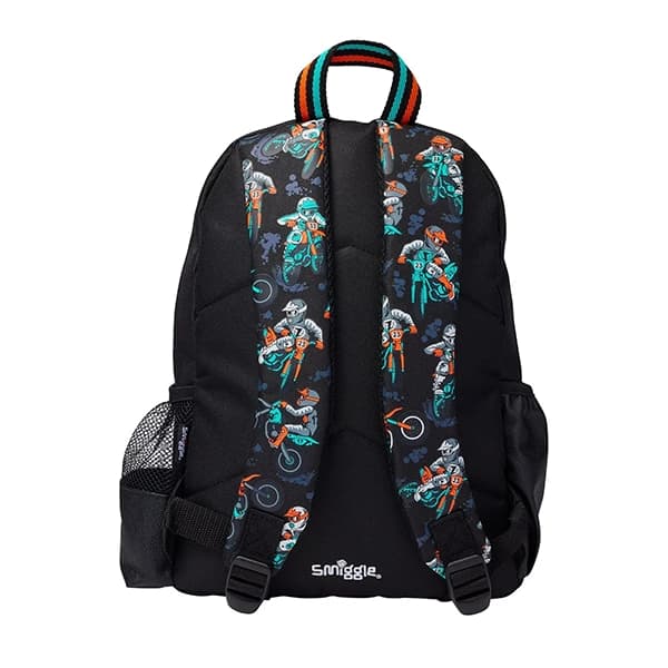 کوله پشتی پیش دبستانی پسرانه اسمیگل Smiggle طرح Motorcyclist — تصویر ۶