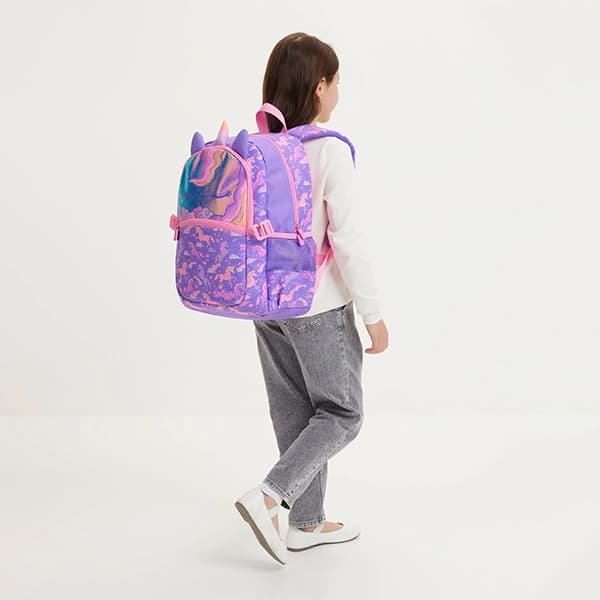 کوله پشتی مدرسه‌ای دخترانه اسمیگل Smiggle طرح Unicorn — تصویر ۱۱