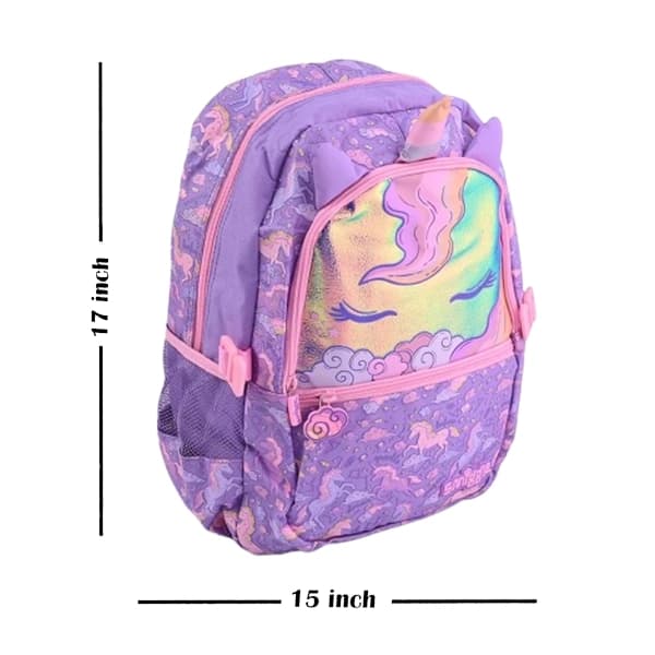 کوله پشتی مدرسه‌ای دخترانه اسمیگل Smiggle طرح Unicorn — تصویر ۷