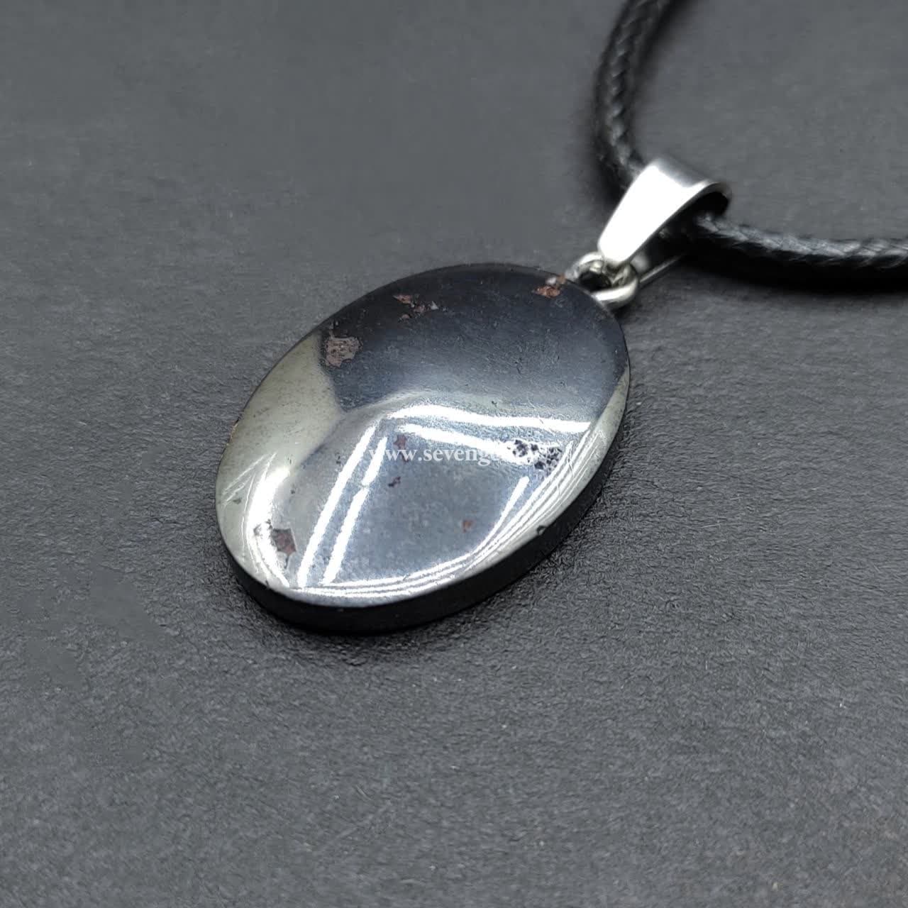 گردنبند سنگ حدید (کدB610)