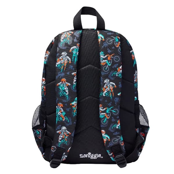 کوله پشتی مدرسه پسرانه اسمیگل Smiggle طرح Motorcycle — تصویر ۷