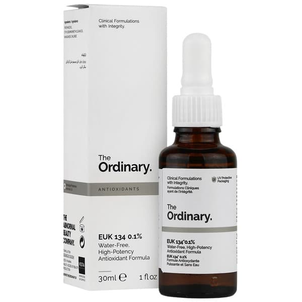 سرم آنتی اکسیدان اوردینری The Ordinary EUK 134 0.1 درصد ضد پیری و محافظ پوست 30 میل