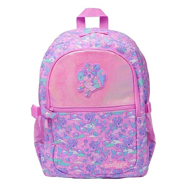 کوله پشتی مدرسه دخترانه اسمیگل Smiggle طرح Winged Unicorn — تصویر ۲