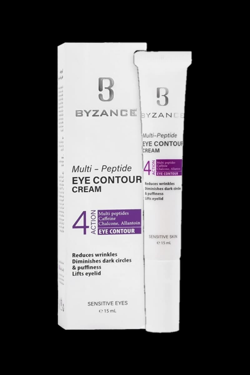 کرم دور چشم بیزانس مدل Multi-Peptide حجم 15 میل | ضد چروک، تیرگی و پف زیر چشم — تصویر ۱۱