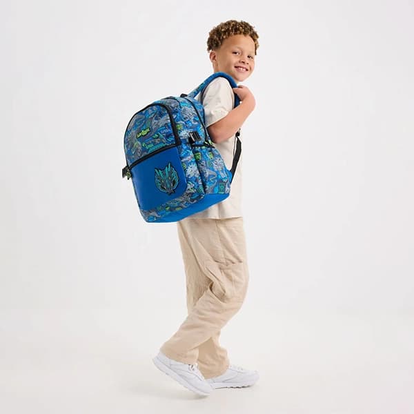 کوله پشتی مدرسه پسرانه اسمیگل Smiggle طرح Furious Dragon — تصویر ۹
