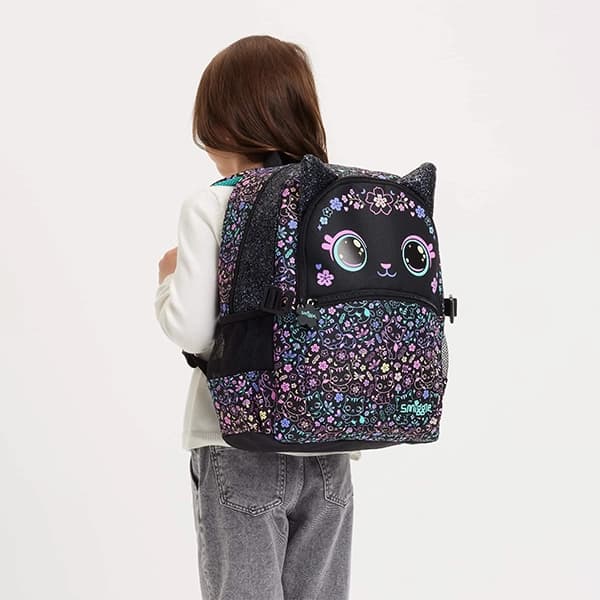 کوله پشتی مدرسه دخترانه اسمیگل Smiggle طرح Black Cat — تصویر ۱۲