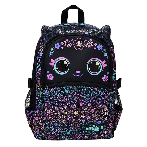 کوله پشتی مدرسه دخترانه اسمیگل Smiggle طرح Black Cat — تصویر ۱۰