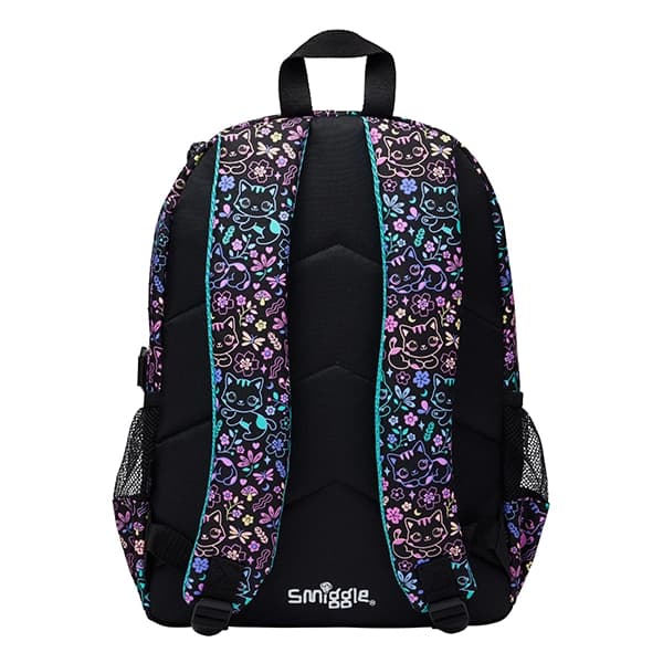 کوله پشتی مدرسه دخترانه اسمیگل Smiggle طرح Black Cat — تصویر ۸
