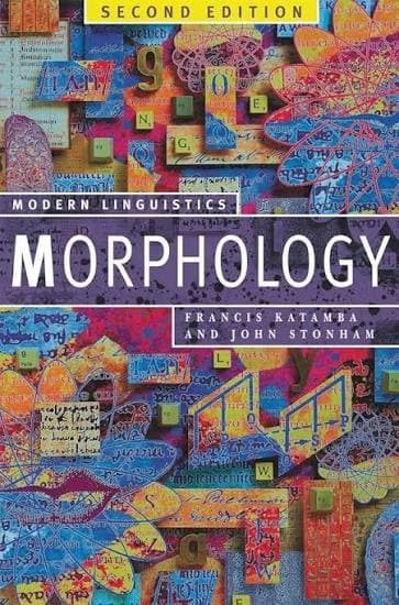 کتاب Morphology: Palgrave Modern Linguistics (Macmillan Modern