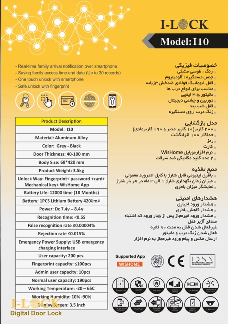 دستگیره دیجیتال I10 — تصویر ۹