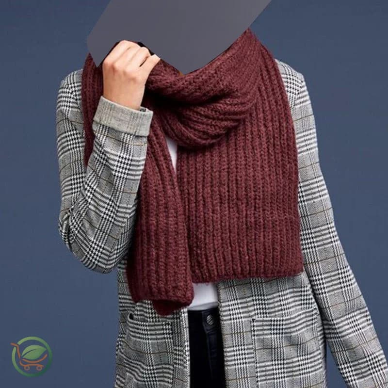 شال گردن بافتنی زنانه اسمارا مدل es3399 — تصویر ۸