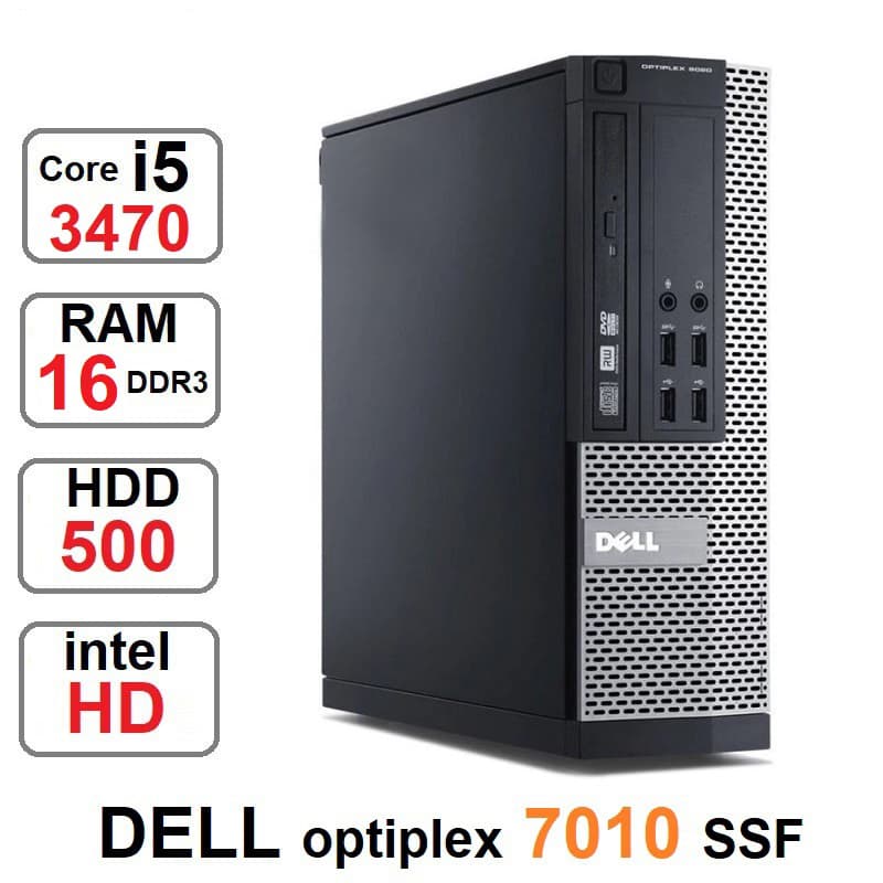مینی کیس DELL OPTIPLEX 7010 SFF Core i5 3470 — تصویر ۱۰