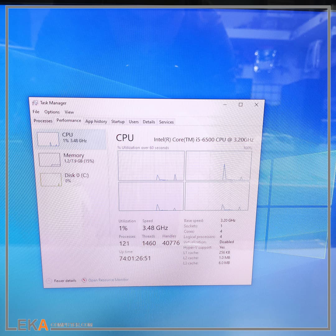 آل این وان 23 اینچ STONE نسل شش core i5 6500 — تصویر ۸