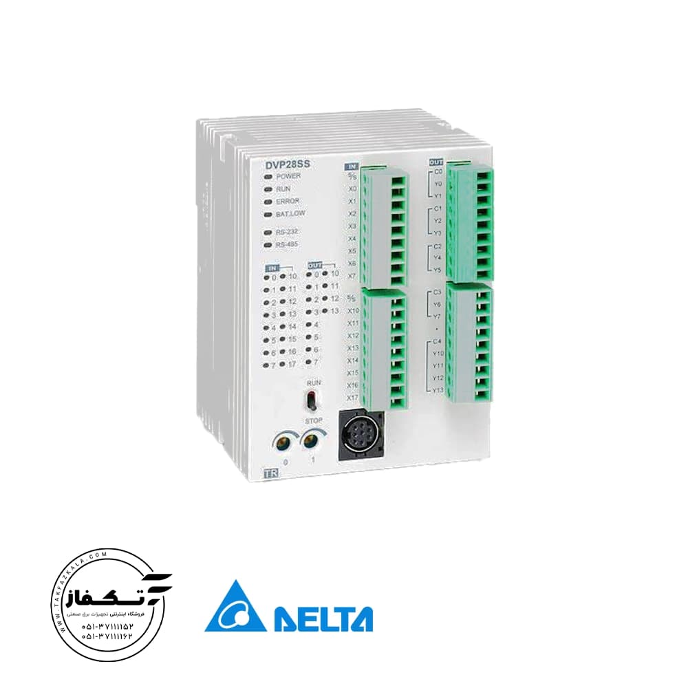 PLC دلتا مدل DVP28SS211R — تصویر ۴