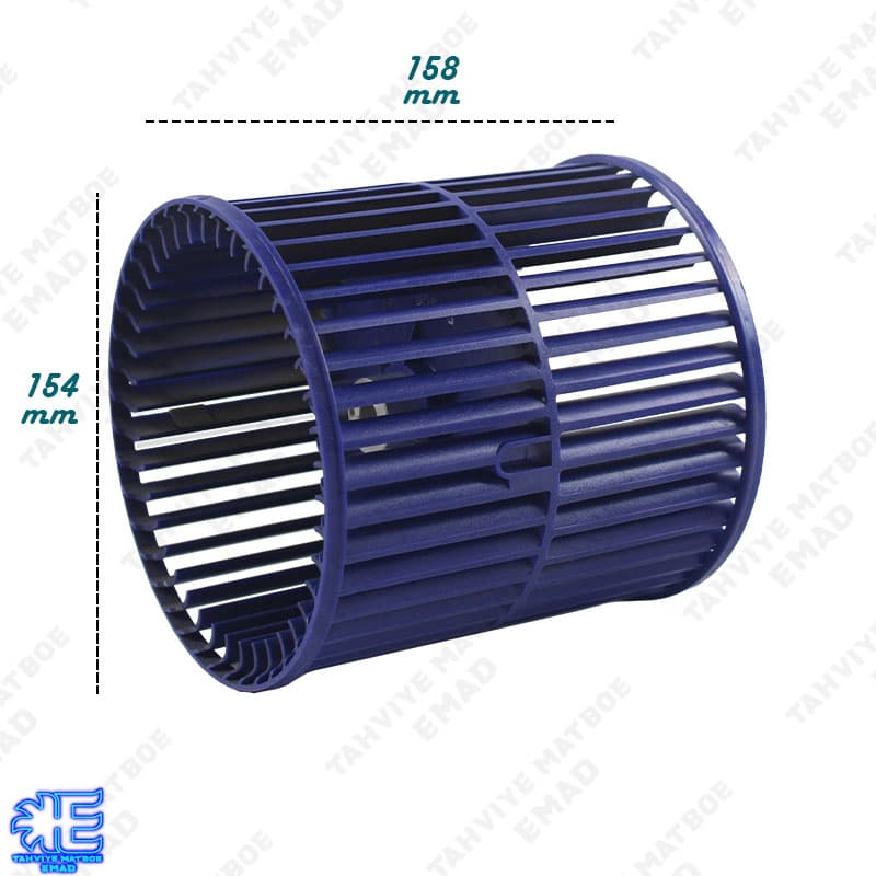 بلوورفن داکت اسپیلت/زانتی/یورک158میلیمتر154میلیمترشفت12 — تصویر ۱۲