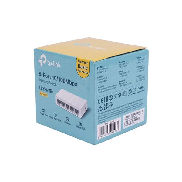 سوئیچ شبکه TP-Link LS1005 — تصویر ۴