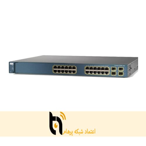 سوئیچ 24 پورت سیسکو مدل WS-C3560G-24PS-S — تصویر ۹