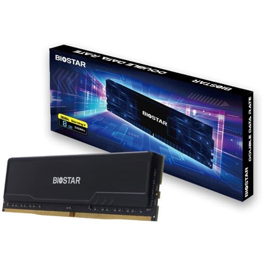رم بایواستار مدل Storming V ظرفیت ۸ گیگابایت تک کاناله DDR4 فرکانس ۳۲۰۰ مگاهرتز