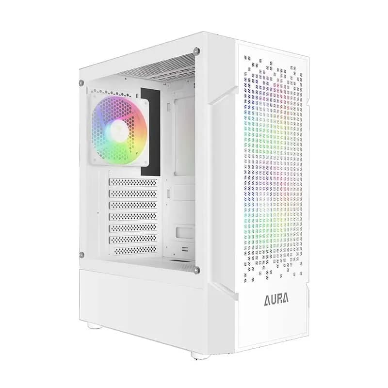 کیس کامپیوتر گیمدیاس مدل AURA GC7 ARGB WH
