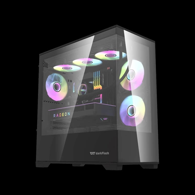 کیس کامپیوتر دارک فلش مدل DK415P M-ATX — تصویر ۱۱