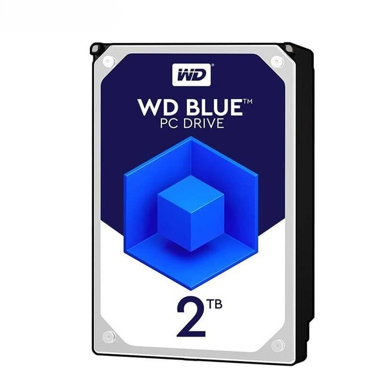 هارددیسک اینترنال وسترن دیجیتال مدل Blue WD20EZAZ ظرفیت 2 ترابایت استوک