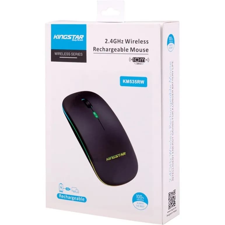 ماوس کینگ استار مدل KM535RW بی سیم — تصویر ۹