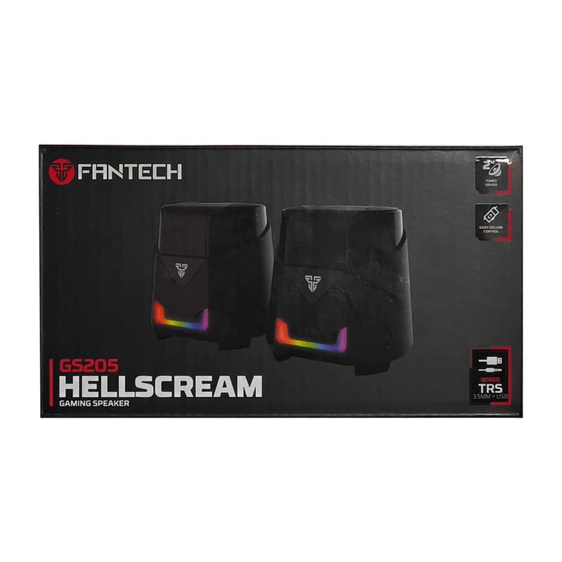 اسپیکر دوقلوی گیمینگ فنتک مدل GS205 HELLSCREAM — تصویر ۳